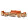 Tullio 8 - Person Patio Conversation Sets with Sunbrella® Cushions