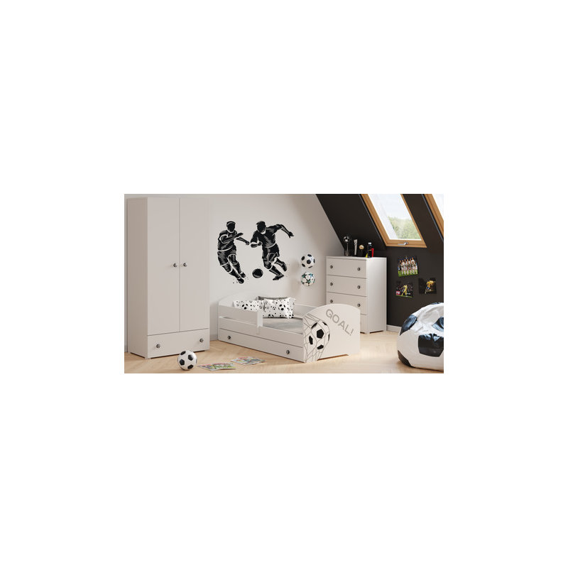 Standard Bed Frame with Storage Included, European Toddler (80 x 160cm)