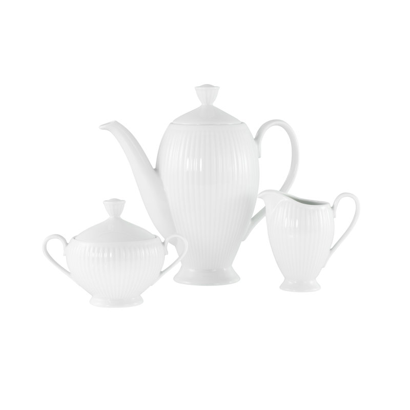 Valencia 3 Piece Porcelain Dinnerware Set