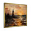 Phare au coucher du soleil, balise II - art mural Coastal Sunset-250964471-250964470