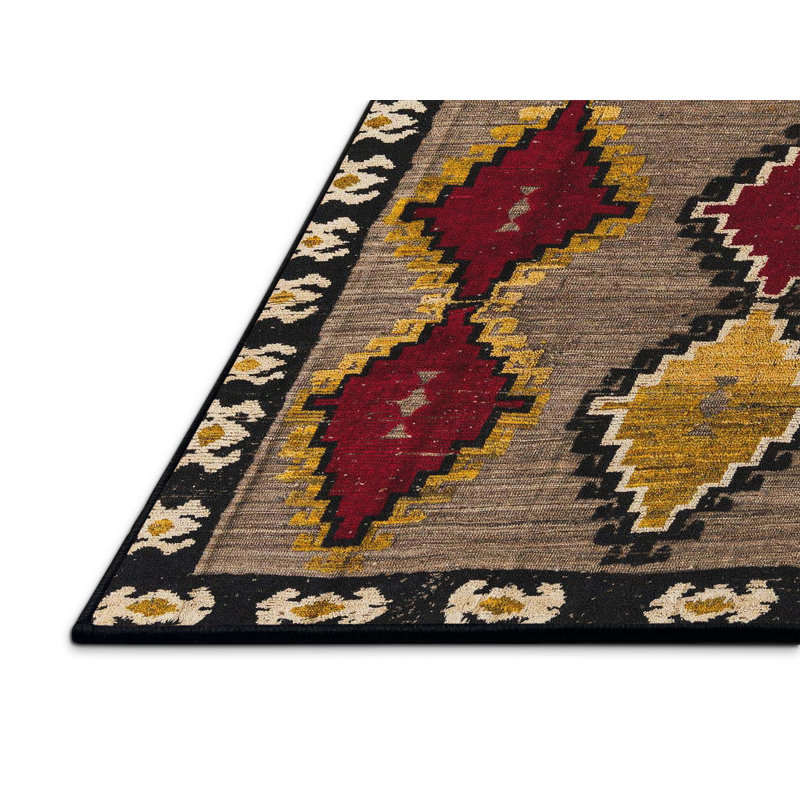 Tapis abstrait moderne 4990, Rectangle 8 pi x 10 pi