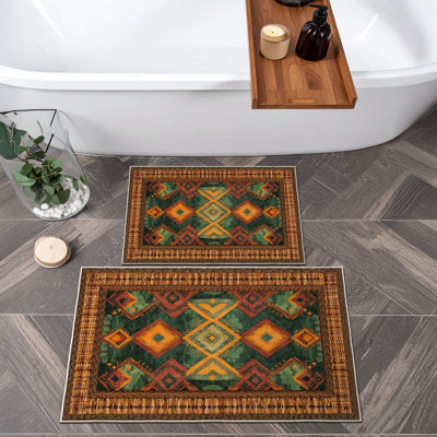Ensemble de tapis de bain (2 pièces)