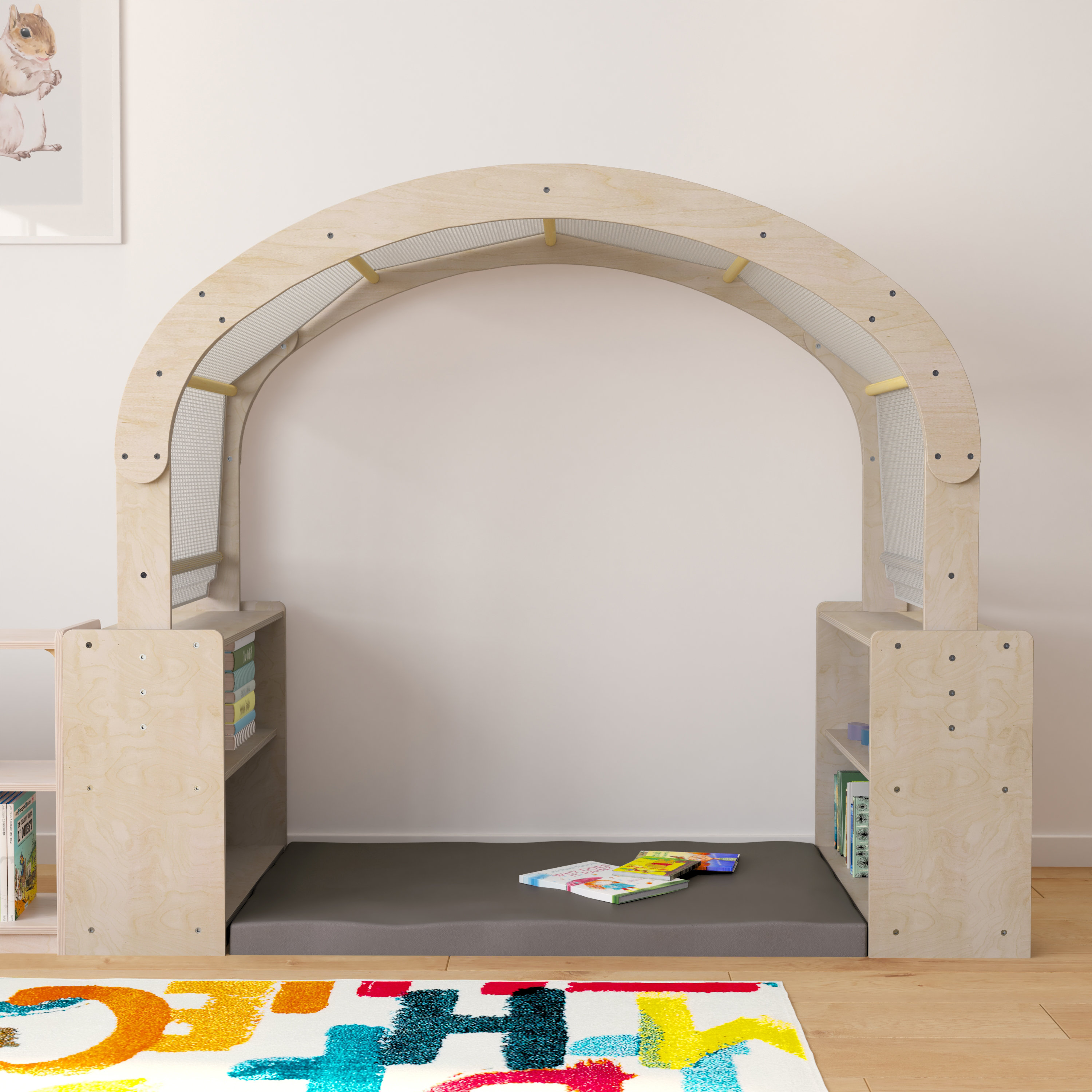 Reading Nook With Soft Seating - Bright Beginnings