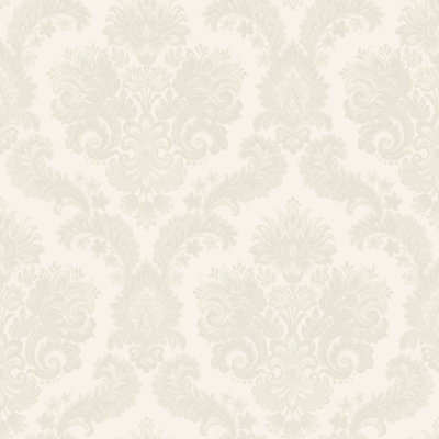 Ornamenta Collection Floral Damask Wallpaper Roll