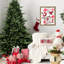 Arbre de Noël de 8 pi avec 2673 PE / embouts, base large pour un impact élevé, structure articulée sans effort et structure en métal haute avec centre de table réaliste, support facile à assembler