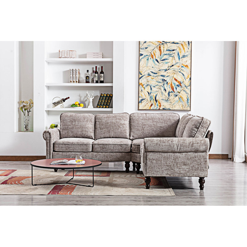 Cainhoe 90,55 po, Chenille gris pâle