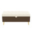 Banc de rangement avec repose-pieds Modern Modern-132398643-132398645