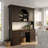 Large Wine Cabinet With Drawers, Anti-Tip – Farmhouse Storage For Dining Room