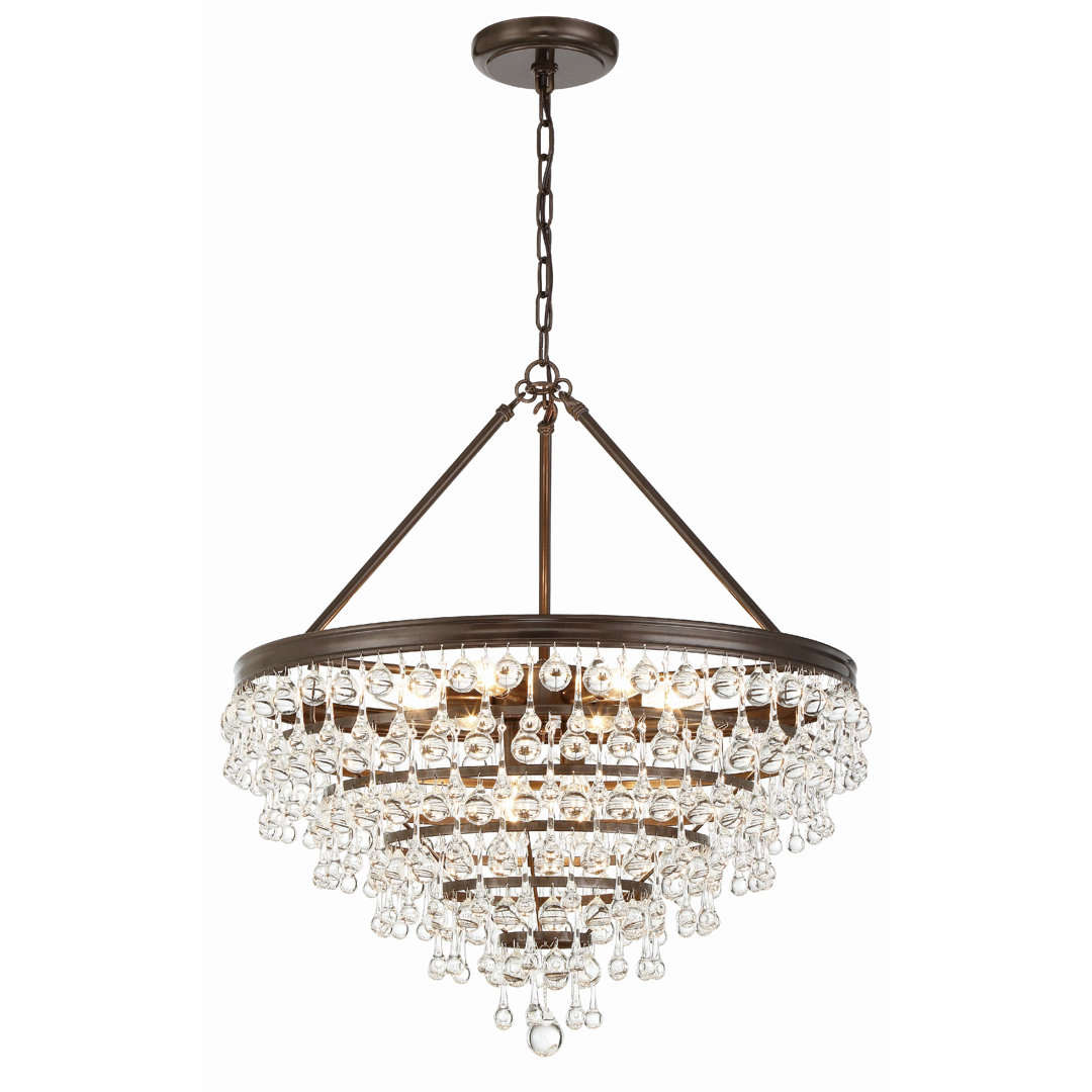 Masel 8 - Light Dimmable Tiered Chandelier House of Hampton®