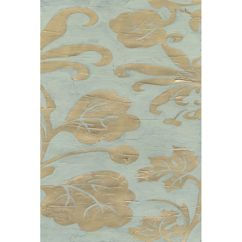 Graceful Garden Triptych III - Wrapped Canvas Print, 46cm H x 30cm W
