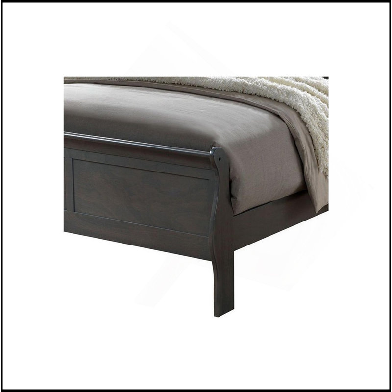 Lit-bateau classique et contemporain Louis Phillipe, Lit simple