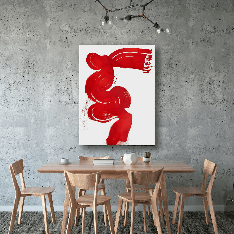 Red Current II By John Beard - Gallery Wrapped Canvas Print Print by John Beard, Black Framed Canvas, 40" H x 30" W x 1.75" D
