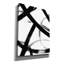 «Monochrome Ripple II» par Grace Popp, art mural sur toile-934979060
