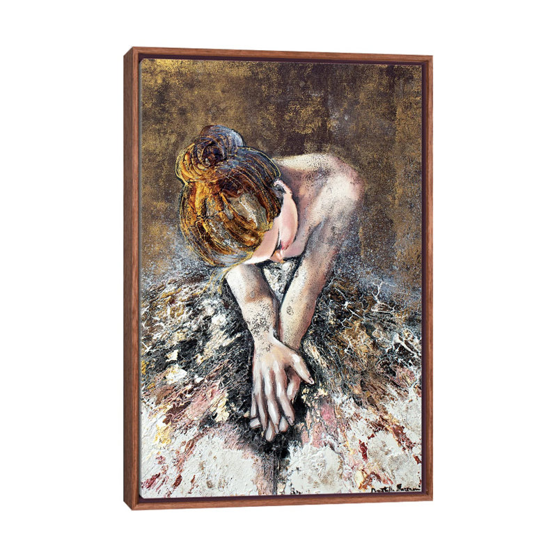 «Lost ...» par Donatella Marraoni - reproduction imprimée, H 26 po x l 40 po x 1,5 po, Cadre bois classique