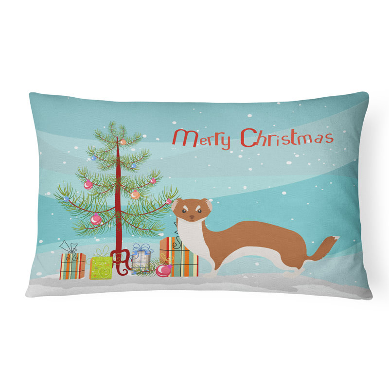  Coussin décoratif intérieur / extérieur Weasel Christmas