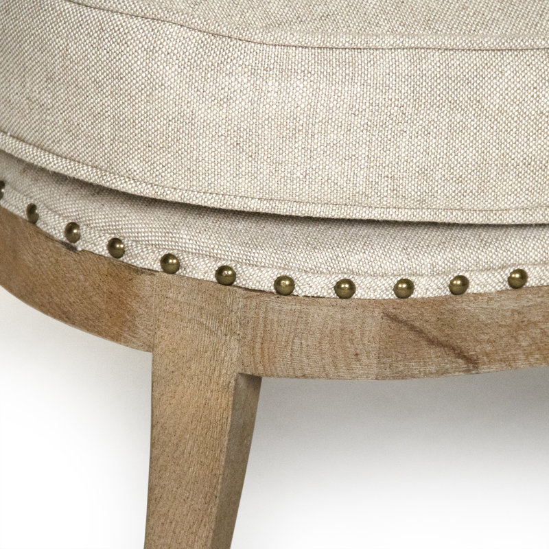 Miranda Oval Ottoman