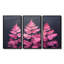 Figurines murales monochromes roses, Ethereal Dream-107164192-107164196