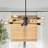 8-Light Dimmable Sputnik Chandelier Modern Linear Pendant Light-211694273