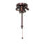 Luminaire pour ventilateur 16 "de large Tiffany Wisteria