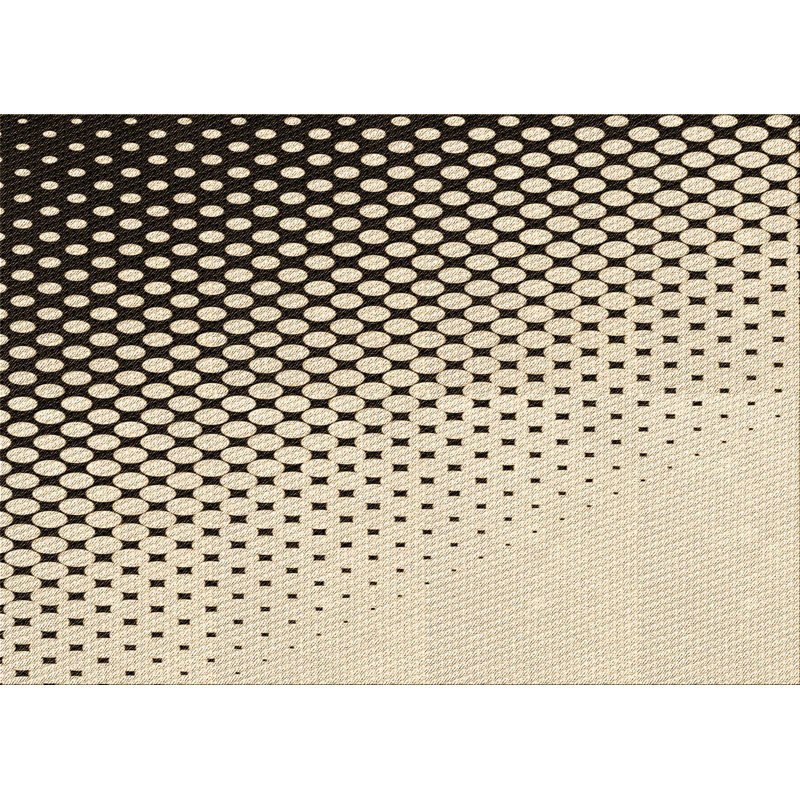 Tapis 100% à motif lavable à la machine 2989, Rectangle 4 pi x 6 pi