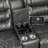 Denby 77.5" Traditional Faux Leather Power Double Reclining Loveseat with Power Reclining Motion, Integrated Console with USB & Outlets-106769852-110842266