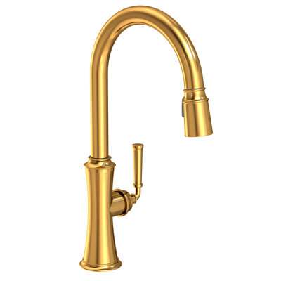 Stripling Single Handle Pull Down Kitchen Faucet