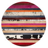 Art Hide Cowhide Area Rug in Pink