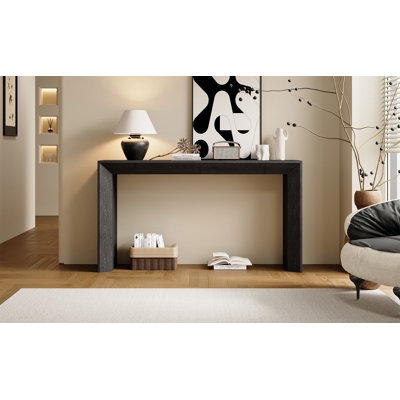 Console 60 po avec 2 tiroirs dissimulés