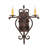 Steel Candle Wall Light