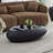 Fiberglass Free-Form Top Coffee Table-682522756