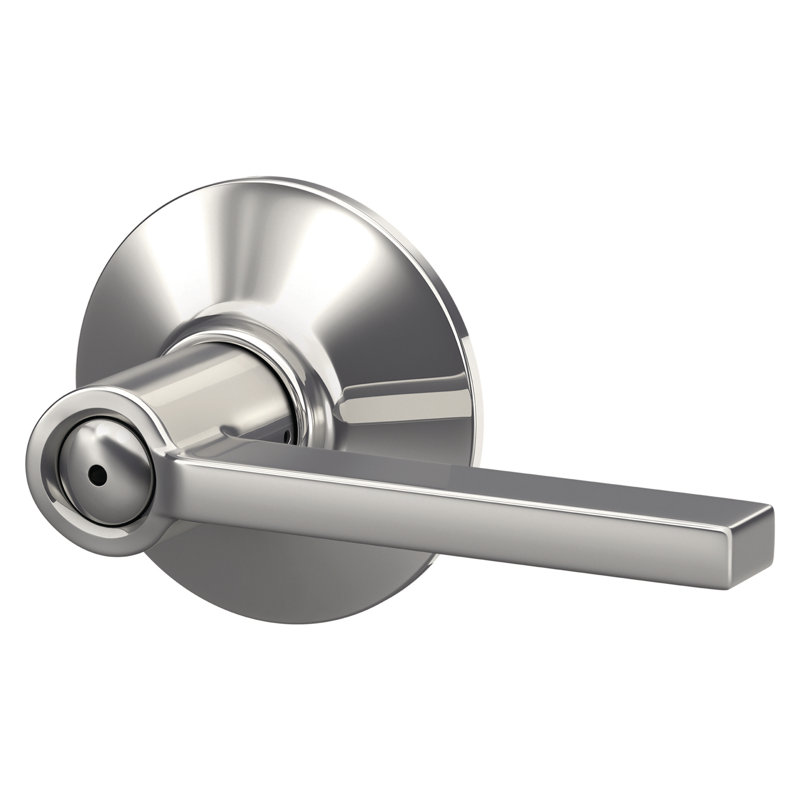 Serrure de lit et de baignoire Latitude, Chrome poli
