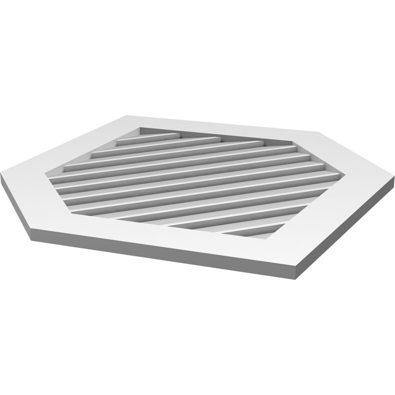 Pente verticale verticale en uréthane Signature, H 1 po x l 30 po x L 38 po