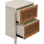 Table de chevet d'appoint 2 tiroirs Aril-1833123366