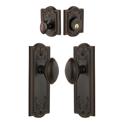 Parthenon Complete Entry Knob Set with Deadbolt