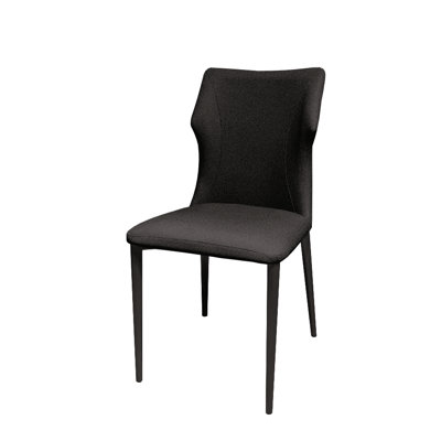 Algol 46cm H Velvet Upholstered Side Chair