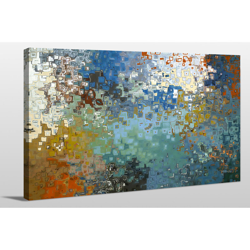 " My Protector " by Mark Lawrence, 36" H x 60" W x 1.5" D, Wrapped Canvas
