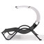 76.77'' Wide Curved Metal Patio Daybed