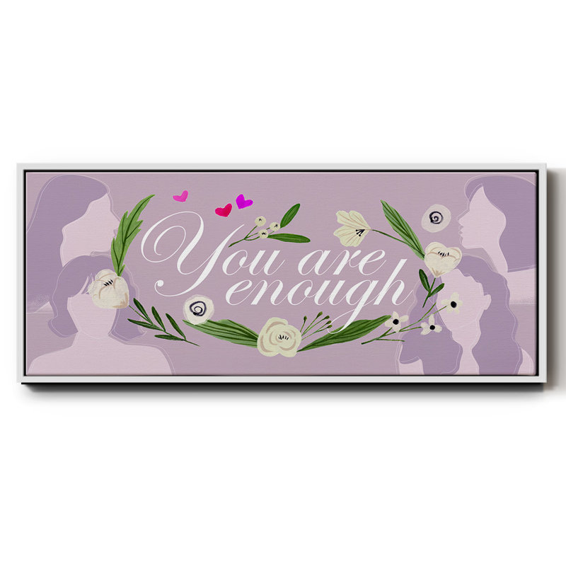 «Happy Galentine's Day» - toile encadrée, H 20 po x l 50 po