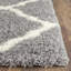 Tapis gris à motif géométrique Bertl-23025222