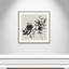 «Frony Black Florals I» par Isabelle Z - peinture encadrée-69271006-69271002