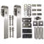 Square End Rolling Standard Single Barn Door Hardware Kit