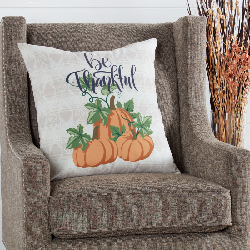 Coussin en polyester Be Thankful