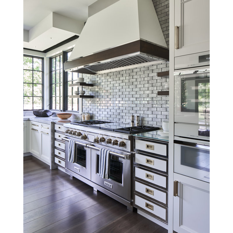 Rectangular Cabinet Pull, Polished Stainless Steel, 5 13/16"