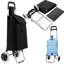 Doretta 90Cm H x 35Cm W x 28Cm D 35kg Shopping Hand Truck Trolley