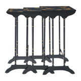 Brushwork Solid Wood Nesting End Table