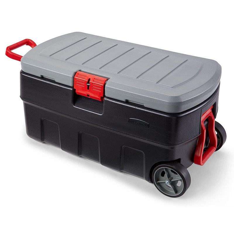Bacs de rangement robustes avec couvercles Rubbermaid Action Packer