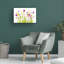 Tulipe printanière sur toile-816685995