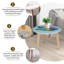 Ensemble de 2 tables basses gigognes Triangle