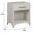 Abaco One Drawer Nightstand With USB