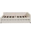 Lit plateforme tapissier avec port USB et lit gigogne simple-1566044481